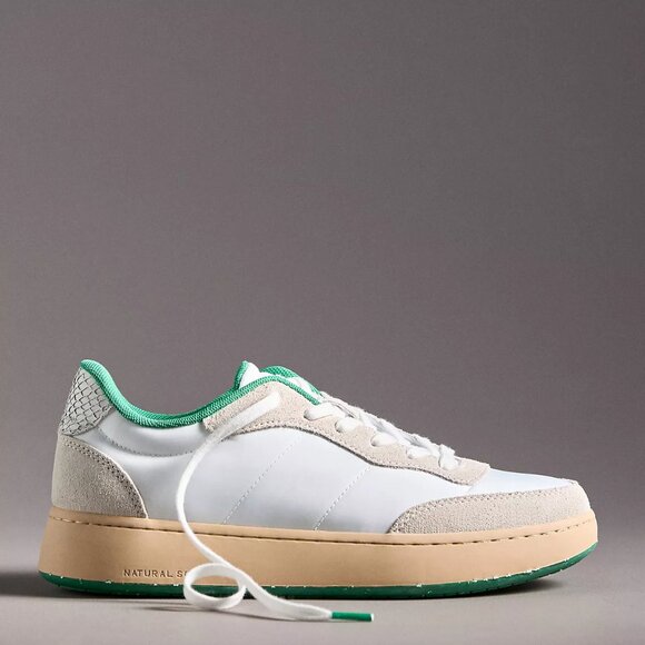Woden Shoes - Scandanavian Woden May Sneakers in White Basil  European Size 38 EU 6.5 US